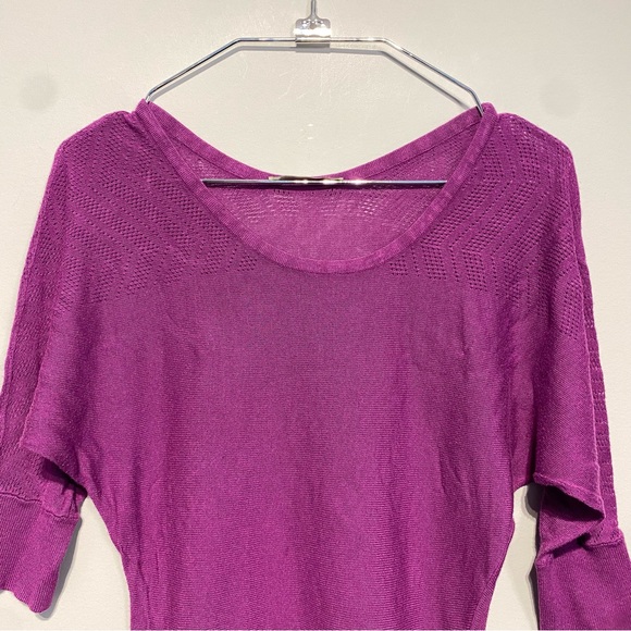 ๐๏ธ 4 for 20$ / Smart Set Dolman Sleeve Sweater / Fushia / S - Picture 2 of 10
